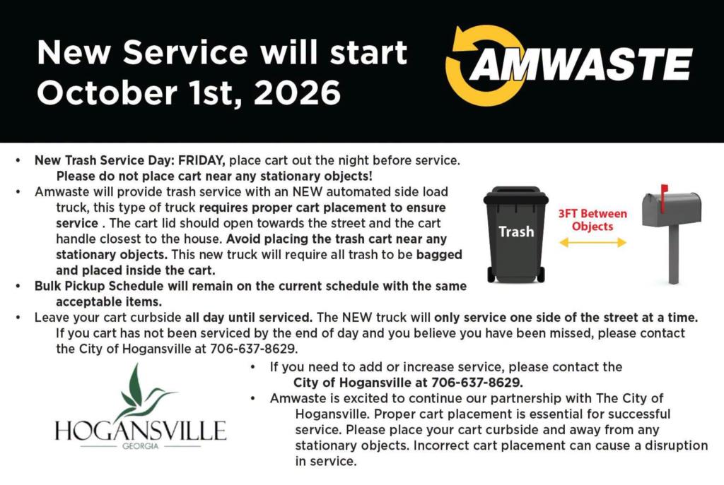 Residential Garbage Pickup Changes