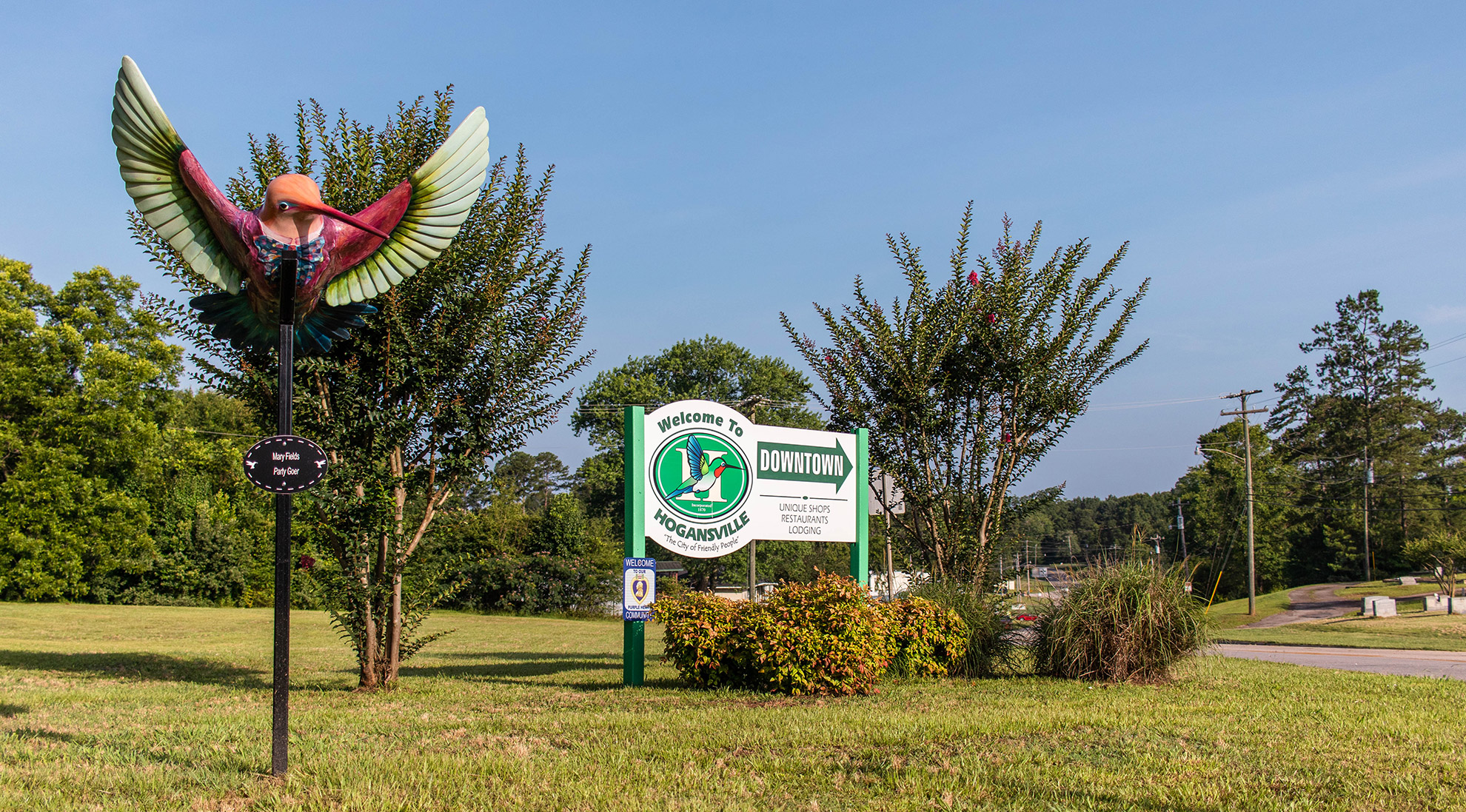 City sign